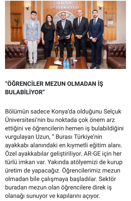 Bölüm Öğrencilerimizden Özel Ayakkabı Tasarımları